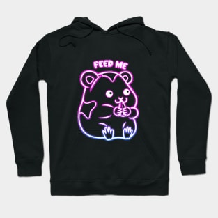 Cute Hamster Neon Hoodie